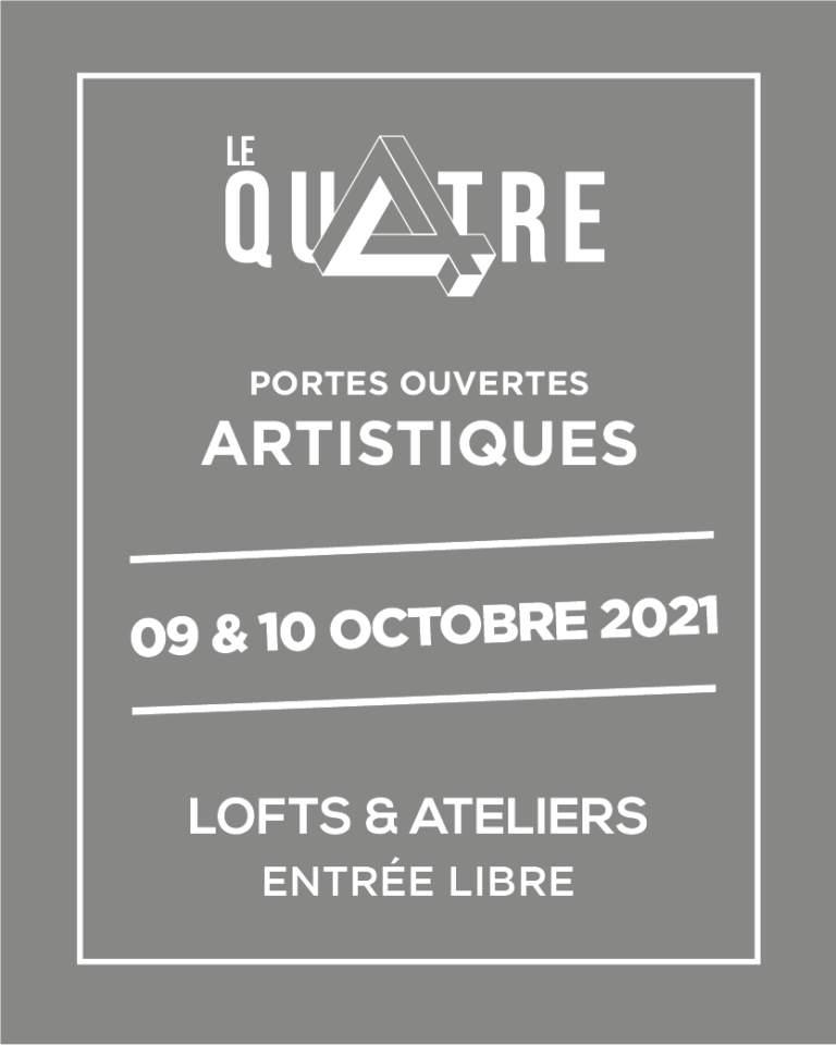 Le Qu4tre-Artistic open house – Argenteuil- october 09&10 2021