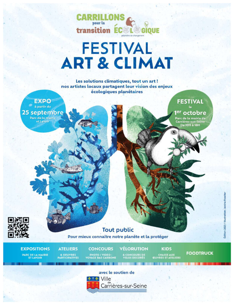 premier festival « Art & Climat » autour des enjeux des limites planétaires pour donner des clés pour agir en touchant le cœur et la tête.