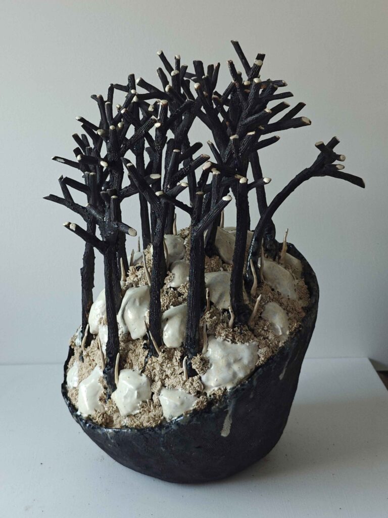 L'échappée belle grès porcelaine H52 L32 P32 cm 2025